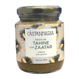 Pasta de Tahine com Zaatar Castanharia 210g (1)