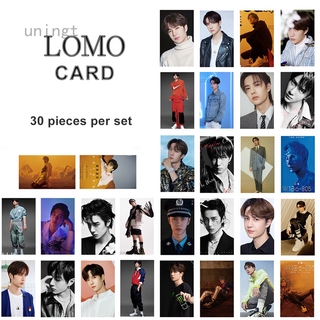 Uniq Wang Yibo Capa De Cartão De Lomo Único Conjunto De 30