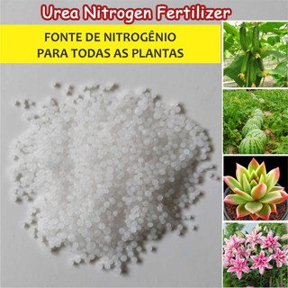 Uréia Agrícola Granulada Fonte de Nitrogênio Puro Para Todas as Plantas 100 Gramas (6)