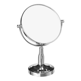 Espelho De Mesa Maquiagem Suporte Giratório Aumento 3x