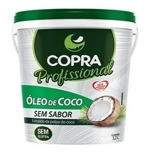 Balde Óleo De Coco Sem Sabor 3,2l - Copra