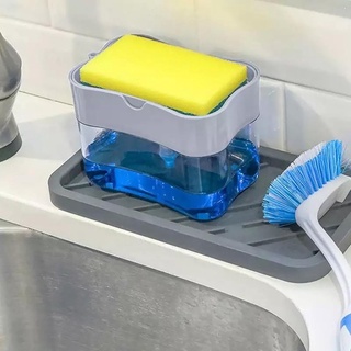 Dispenser Detergente 2 Em 1 Dosador com Esponja Dosador (1)