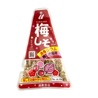 Furikake Ameixa Ume e Shiso Tempero Pronto para Arroz Japones Triângulo Importado Urashima 30g - Three Foods Distribuidora