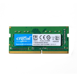 Crucial DDR4 RAM 4GB 8GB 16GB 2133MHz 2400MHz 2666MHz 3200MHz Memoria para Notebook LAPTOP