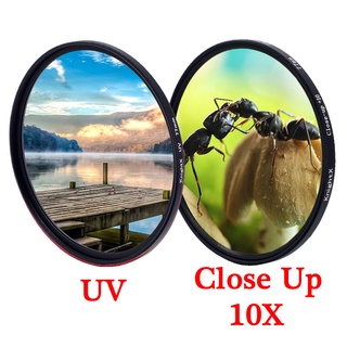KnightX Uv + Filtro Para Macro Close-Up 10x Kit for camera lens