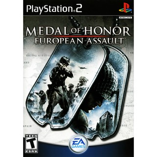 Medal of Honor European Assault jogo playstation ps2 + fini