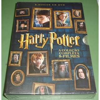 Harry Potter Coleção Completa dos 8 Filmes Box em DVD Original Lacrado Oferta (3)