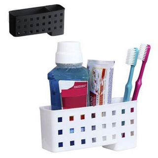 Porta Escova Dental de Parede Autoadesivo com Ventosa de Plástico Quadratta Super Promoção LIQUIDAÇÃO