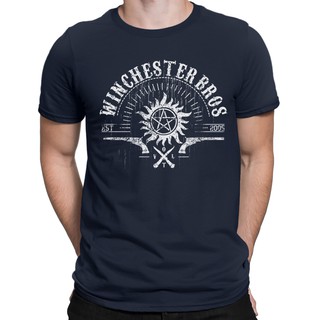Camiseta Camisa Winchester Brothers Supernatural Pentagrama