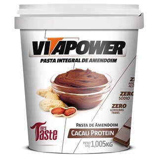 Pasta de Amendoim - Cacau Protein - 1,005Kg - Vitapower