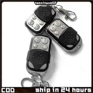 Controle Remoto Universal 433MHZ Com 4 Botões Code Para Porta Garagem