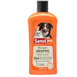 Kit Banho para Cães e Gatos com Shampoo Condicionador e Colônia - Completo para Cachorro bem cuidado - 3 itens - Kit Sanol Dog o melhor do mercado (4)