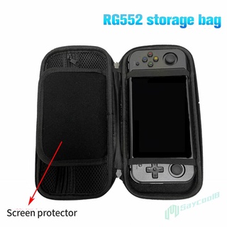 ✿ Saycool Alta Qualidade Portátil À Prova De Choque Saco De Armazenamento Para RG552 Game Console Organizador De Proteção (1)