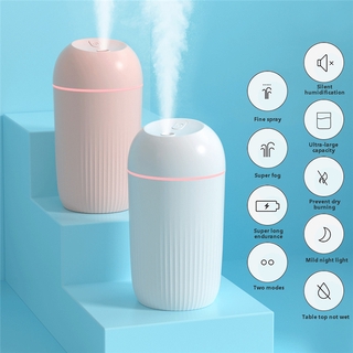 420ml USB Silent Air Humidifier Soft Night Light Aroma Diffuser for Car Home