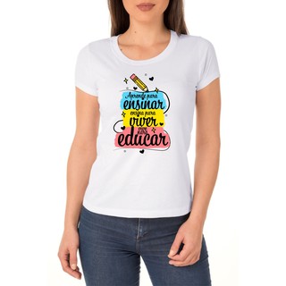 Blusa Professora - Tshirt - Feminina - Camiseta - Várias estampas