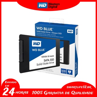 WD Blue SSD 500GB 1TB Western Digital Drive de Estado Sólido 2.5 Polegadas