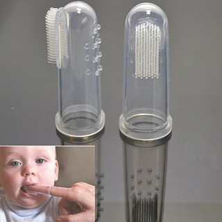 Escova De Dentes De Silicone Com Dedo Para Dentes (1)