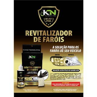 Kit Revitalizador Liquido Limpador Tira Amarelo De Farol KN