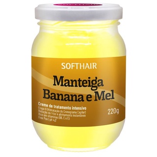Manteiga Banana E Mel 220 G Softhair