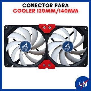 Conector para cooler 120 mm e 140 mm - fan - rig de mineração criptomoeda