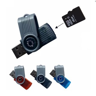 Usb Leitor De Cartão De Memória Adaptador Para Micro Sd Tf T-flash Card SDHC - 3 MODELOS