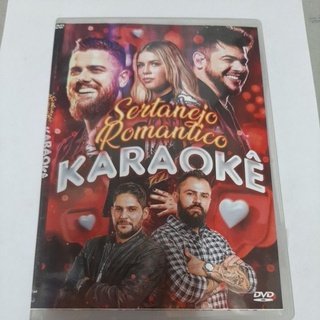 dvd karaoke sertanejo romântico raridade cópia