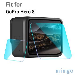 Tempered Glass Lens Film Screen Protector for GoPro Hero 8 Black Camera Toughened Anti-Scratch Display Accessories