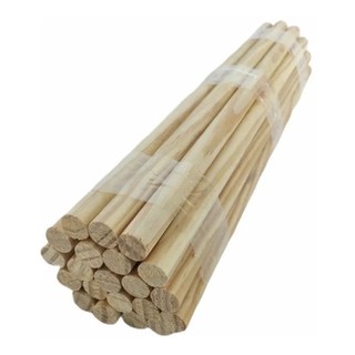 Poleiro Bastão Vareta Cavilha de madeira KIT COM 10 UNIDADES - 15 MM de diametro