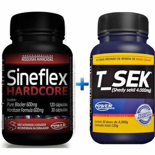 Kit Sineflex Hardcore + T-Sek - Power Supplements