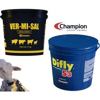 Difly S3 1kg + Vermisal 1,1kg Kit Original Champion