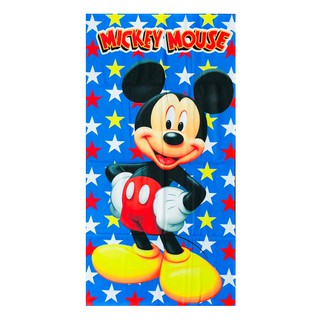 Toalha De Praia E Banho Infantil Mickey Azul