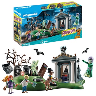 Playmobil Scooby Doo Aventura no Cemitério - 70 Peças 70362