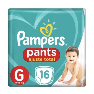 Fralda Pampers Pants G pacote com 16 unidades