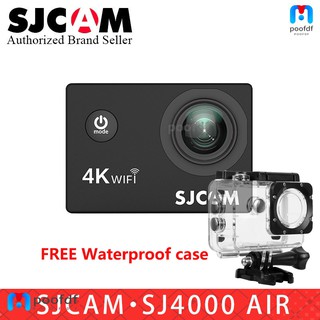 Original Sjcam Sj4000 Ar Câmera De Ação Full Hd Allwinner 4k 30fps Wifi 2.0 "Tela Mini Underwater Waterproof Esportes Cam