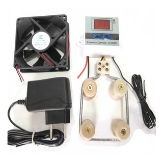 Kit Para Chocadeira Termostato Cooler Resistencia 220v (1)