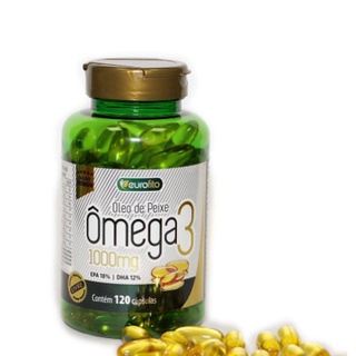 Omega 3 1000 Mg (Óleo De Peixe) 120 cápsulas Eurofito