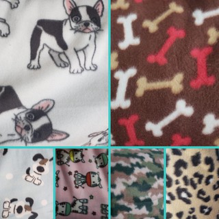 Tecido Soft liso estampado por metro roupa pet pijama inverno premium animais