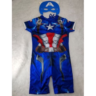Fantasia Infantil Masculina Capitão América dos Vingadores/Avengers