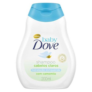Shampoo Baby Dove Hidratação Enriquecida Cabelos Claros BABY DOVE 200ml