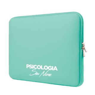 Capa Case Pasta Maleta Notebook Macbook Personalizada Neoprene 15.6/14.1/13.3/12.1/11.6/17.3/10.1 Psicologia 3