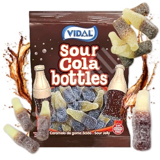 Sour Cola Bottles Balas Goma - Vidal - Importado Espanha