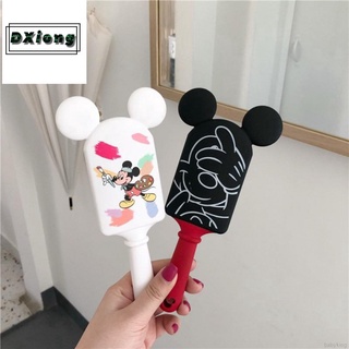 Escova De Cabelo De Plástico Antiestática Para Crianças Com Pentes De Mickey Mouse