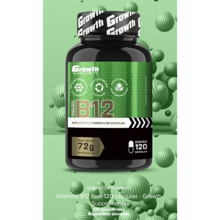 Vitamina B12 Com 120 Cápsulas Growth Supplements (1)