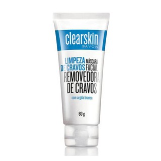 Clearskin Máscara Facial Removedora de Cravos C/ Argila Branca 60g - Clear Skin Avon (2)
