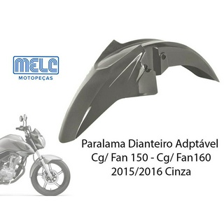 Paralama Dianteiro Cg Fan 150/160 Cinza 15/16- 304705