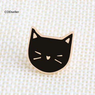 2 Pçs/Conjunto Broche/Pin Unissex Com Desenho De Gato/Animal (5)