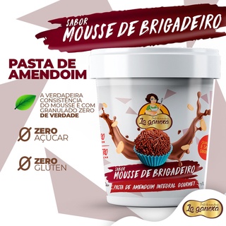 Pasta de amendoim integral Mousse de Brigadeiro - LA GANEXA - (1)