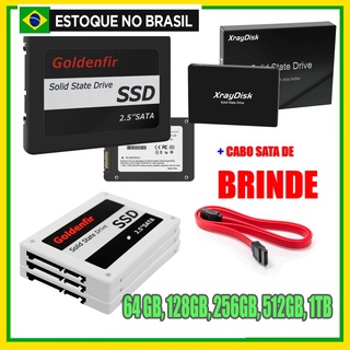 SSD Gamer XrayDisk Goldenfir SATA 3 120/240/480/980 GB lacrado envio imediato 128gb 256gb 360gb 480gb 2.5 ssd 180gb 1tb 960gb 500g