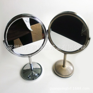 Espelho de mesa mão redondo dupla face, almentar, com 6 tamanhos (4)