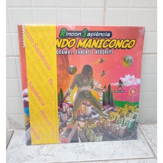 LP Rincon Sapiencia - Mundo Manicongo - Três Selos Novo Lacrado